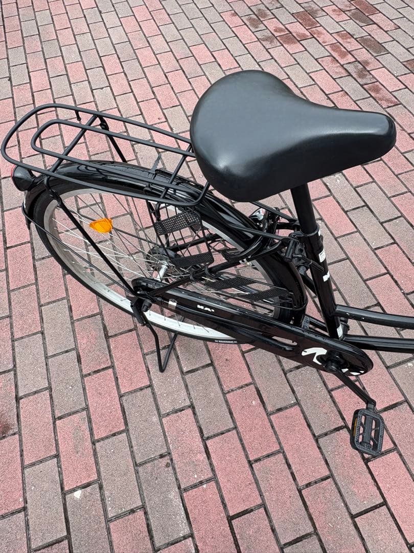 大型前籠付き、黒シティーサイクル(26㌅)関西圏なら？個人配達致します。(実費)