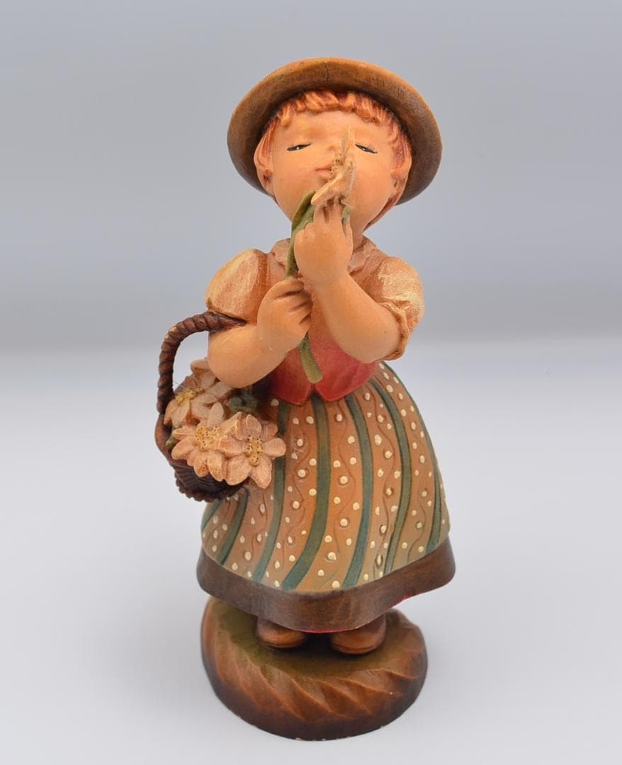 黄金の花　少女　アンリ　ANRI　フェランディス　イタリア　高さ17ｃｍ