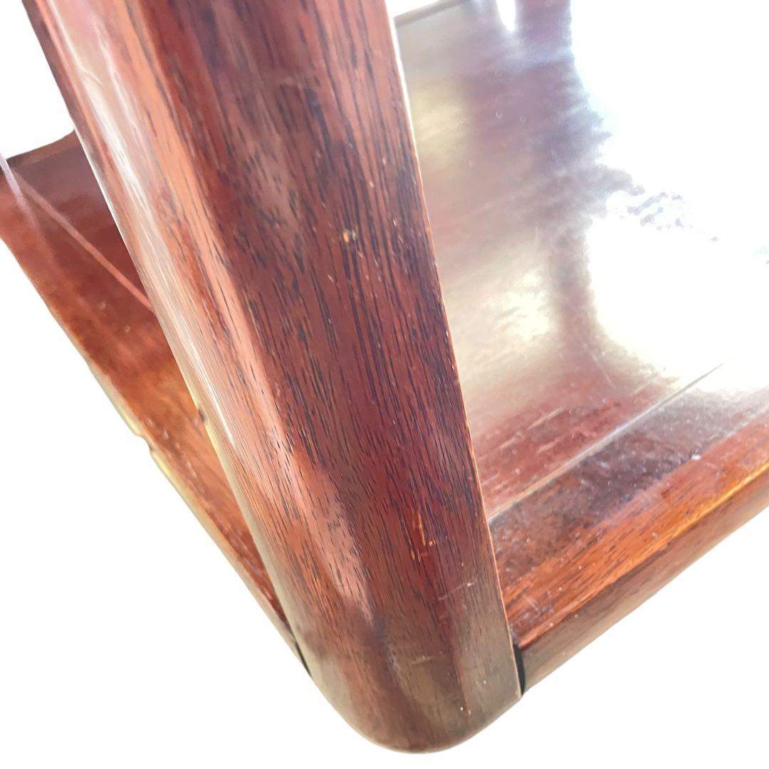 HR444 【希少デザイン】ビンテージ　ナガノインテリア　スクエアガラステーブル