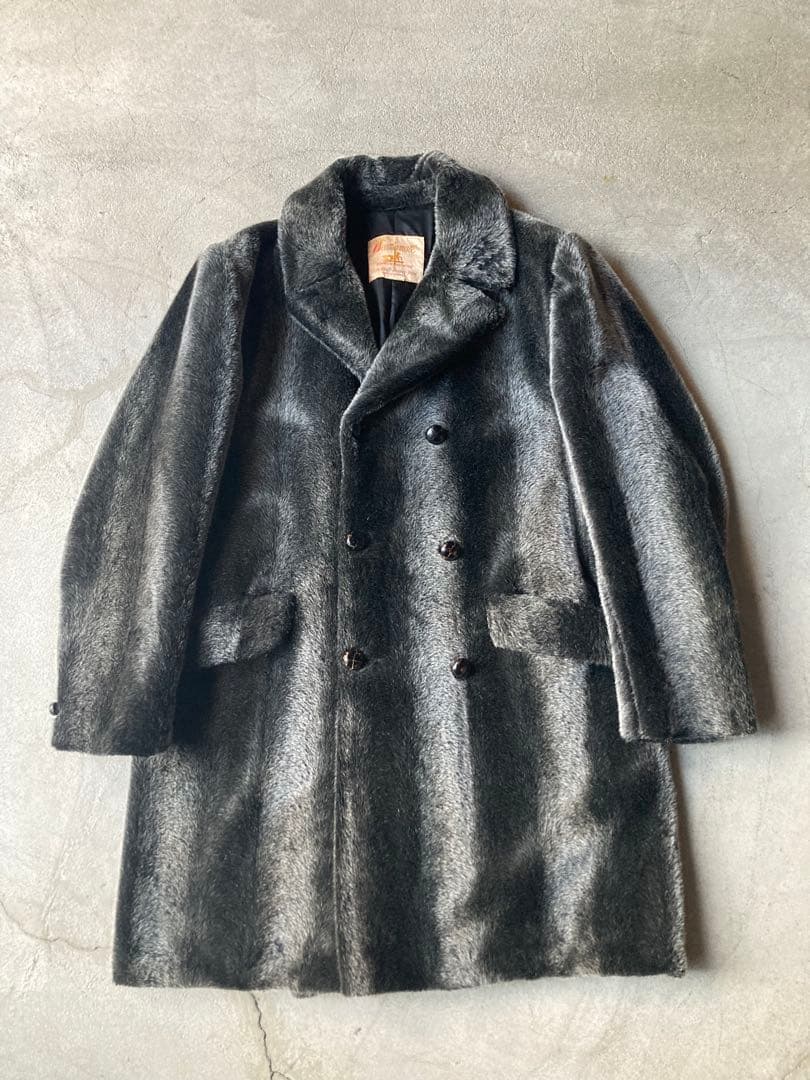 【美品】50-60s ファーコート カナダ製 L vintage