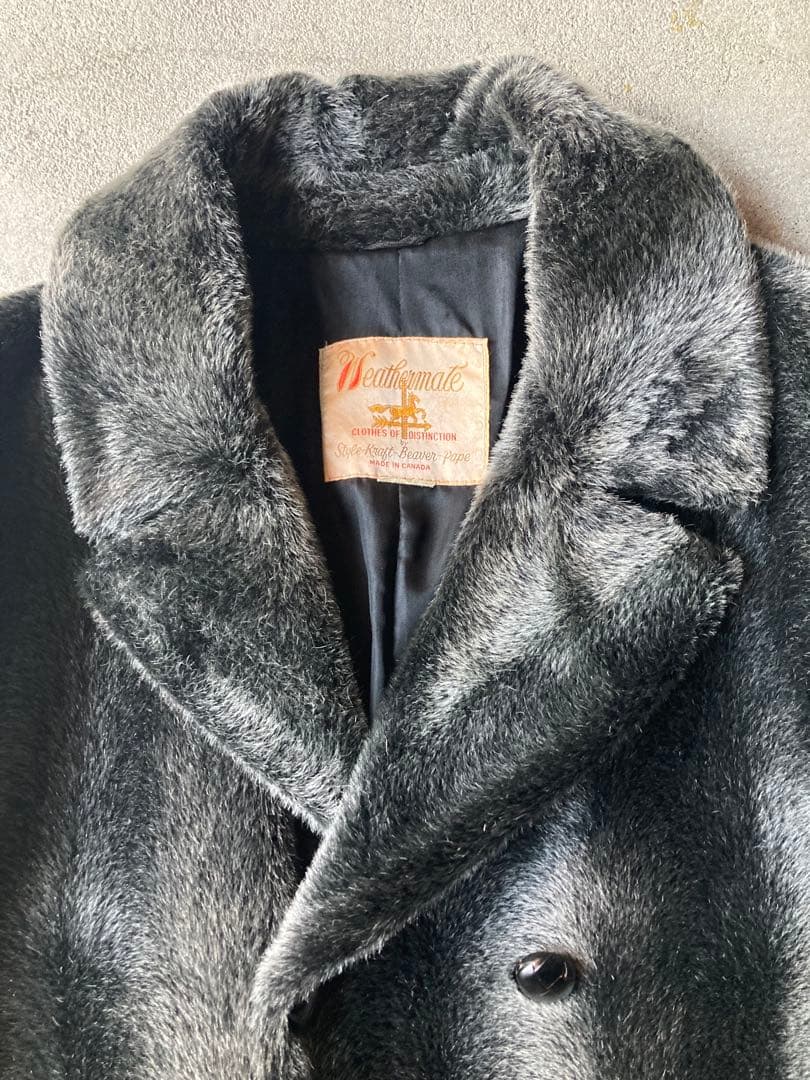 【美品】50-60s ファーコート カナダ製 L vintage