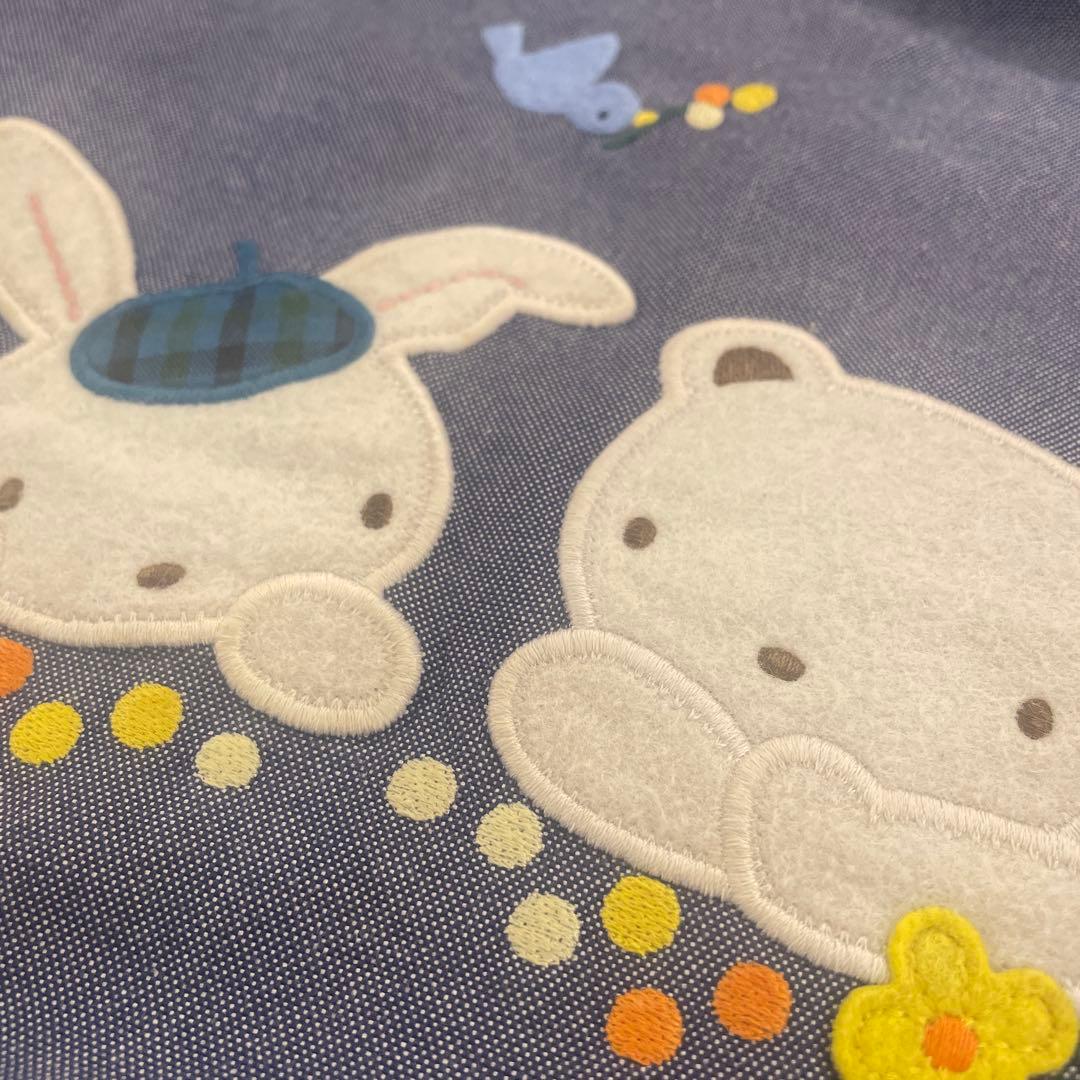 ファミリアミモザデニムバッグ