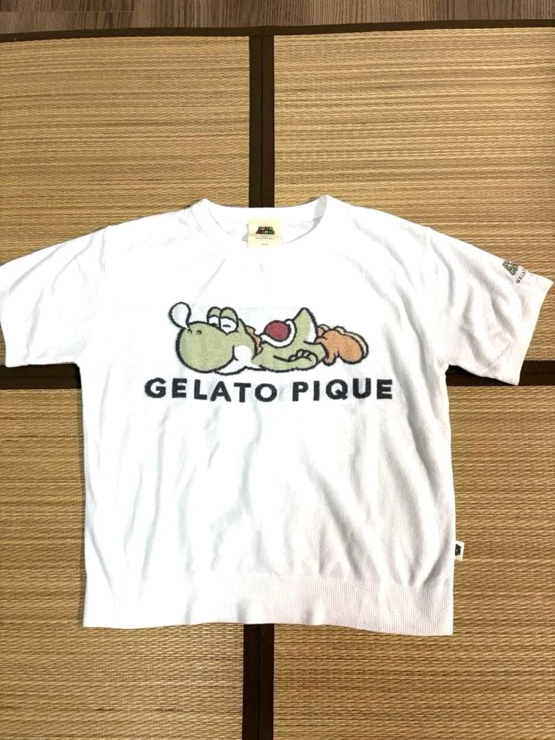 ジェラートピケ　ヨッシー ルームウェア・ルームシューズ・クッションセットおまけ付