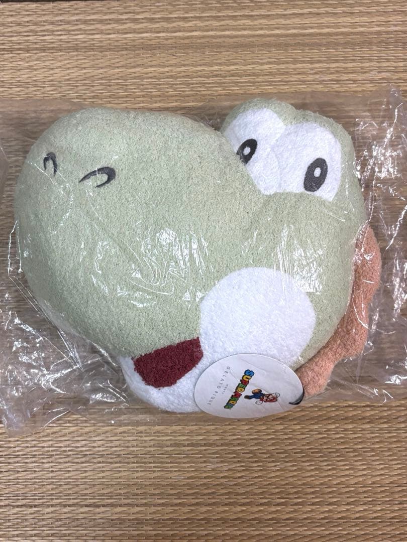 ジェラートピケ　ヨッシー ルームウェア・ルームシューズ・クッションセットおまけ付