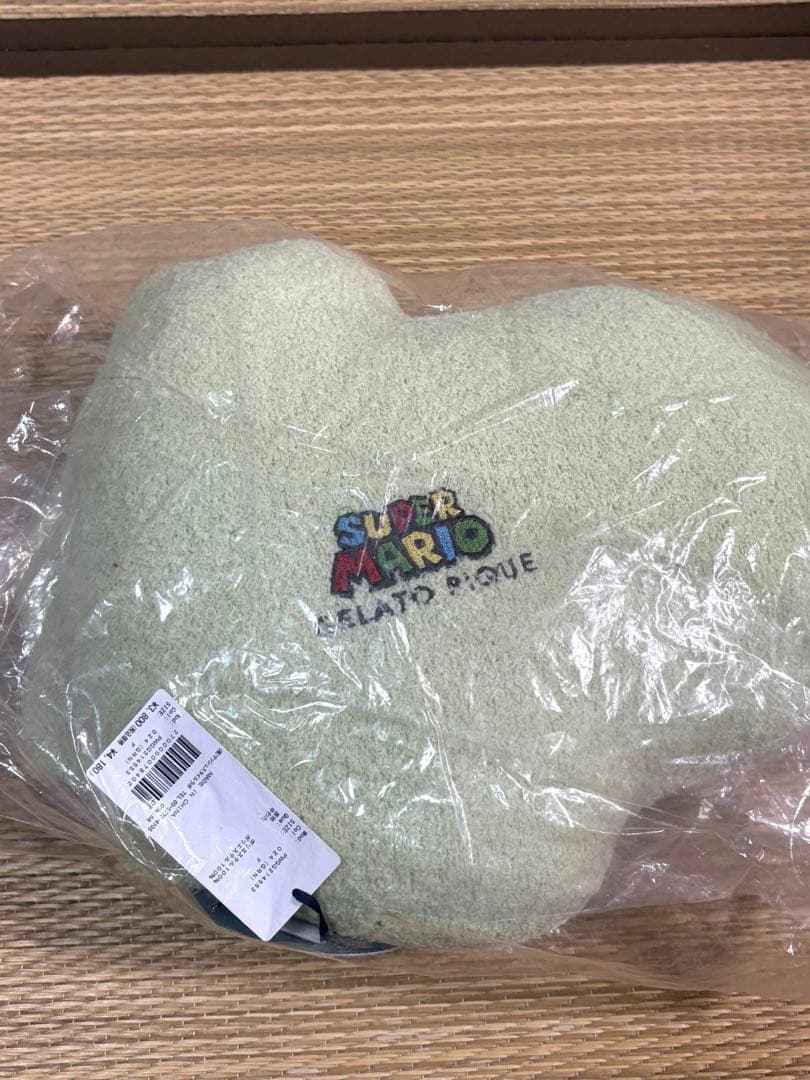 ジェラートピケ　ヨッシー ルームウェア・ルームシューズ・クッションセットおまけ付