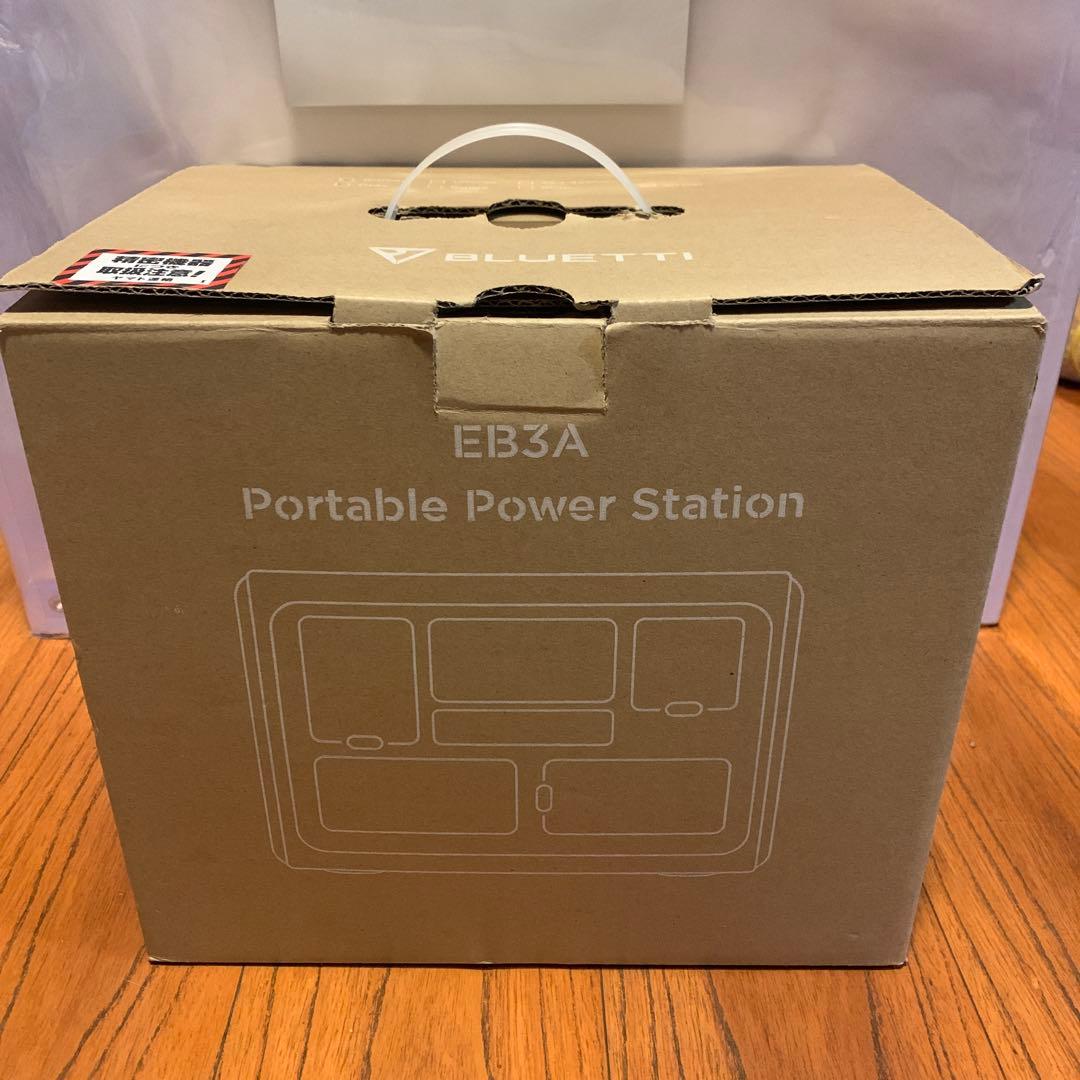 bluetti EB3A 256WH 100vac ポータブル　バッテリー