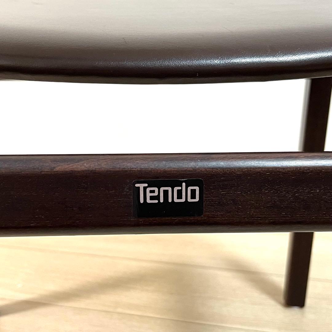 (て31)Tendo 天童木工 菅沢光政 ラダーバックチェア ダイニングチェア