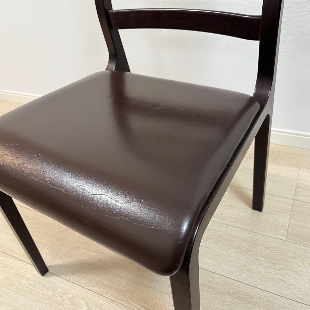 (て31)Tendo 天童木工 菅沢光政 ラダーバックチェア ダイニングチェア