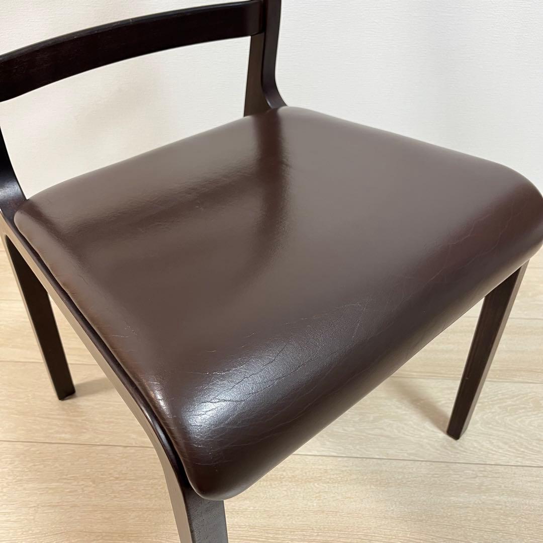 (て31)Tendo 天童木工 菅沢光政 ラダーバックチェア ダイニングチェア