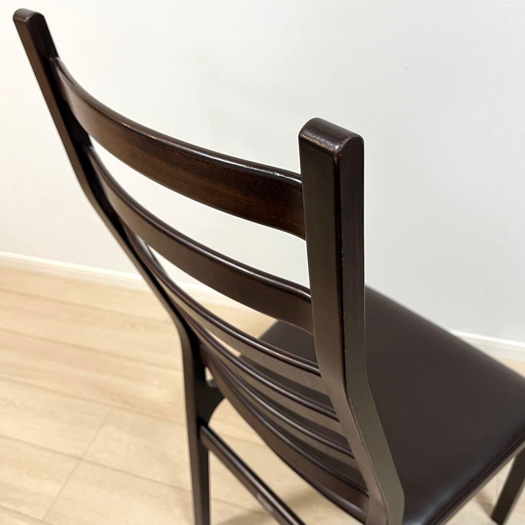 (て31)Tendo 天童木工 菅沢光政 ラダーバックチェア ダイニングチェア