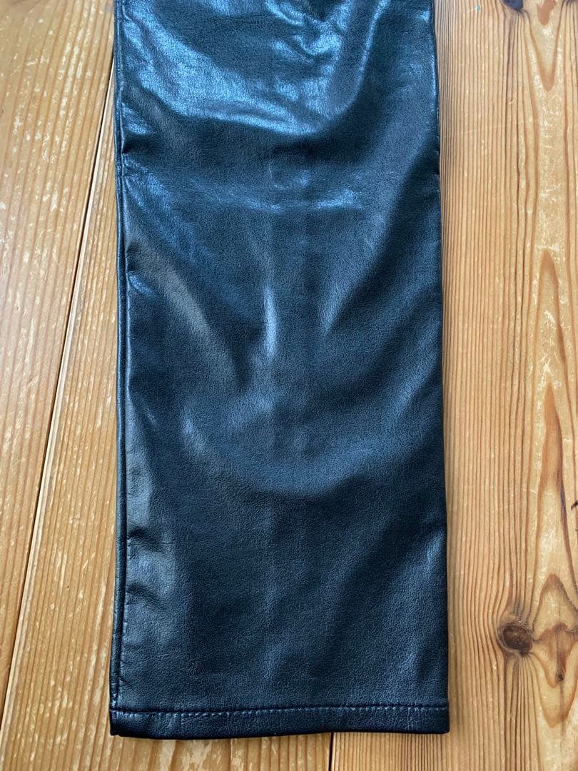 JOHN LAWRENCE SULLIVAN ストレートデニム　サリバン　レザー