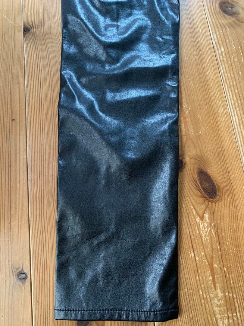 JOHN LAWRENCE SULLIVAN ストレートデニム　サリバン　レザー