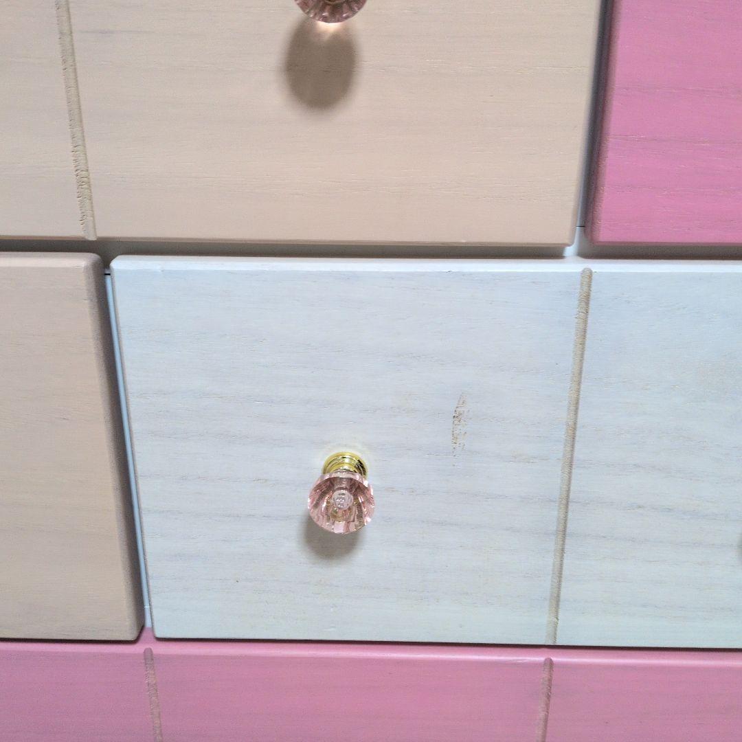 ニトリ　チェスト　ピンク　姫系　可愛い♡