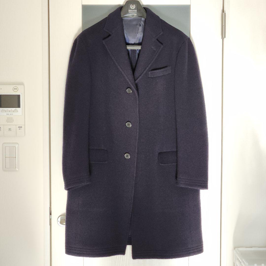 ポロ ラルフローレン チェスターコート ダークネイビー 42R