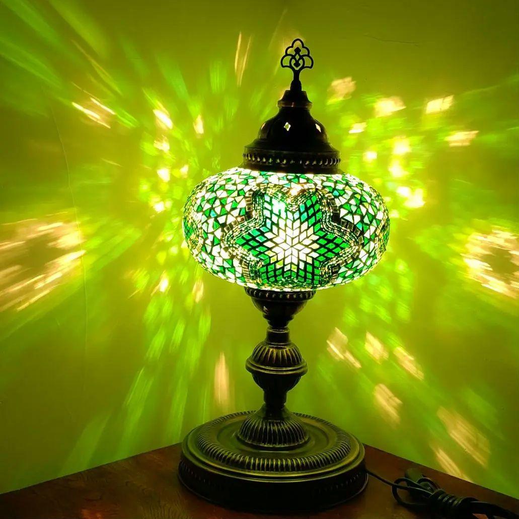 ＊NEW＊トルコ製ハンドメイド　モザイクランプ