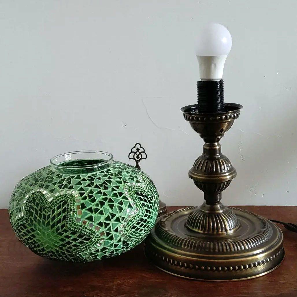 ＊NEW＊トルコ製ハンドメイド　モザイクランプ