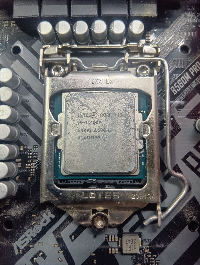 【セット売り】メモリ32GB + B560M + Intel i5-11400F