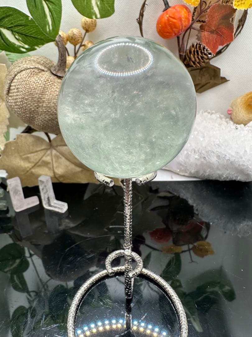 イットリウム フローライトスフィアNo.381