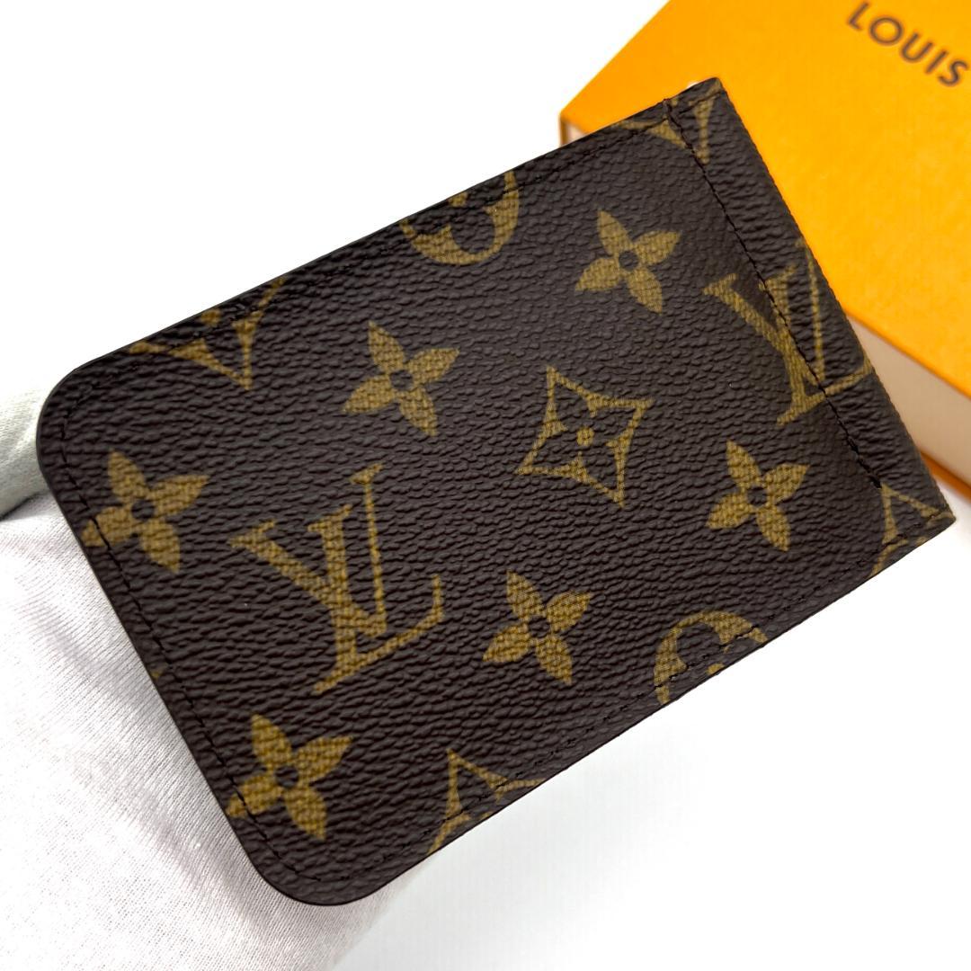 【最高級美品】ルイヴィトン モノグラム ポルトフォイユ パンス マネークリップ