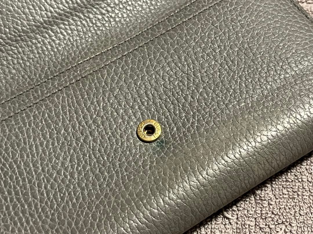 GUCCI（グッチ）財布　ダブルGロゴ（GG）　グレー