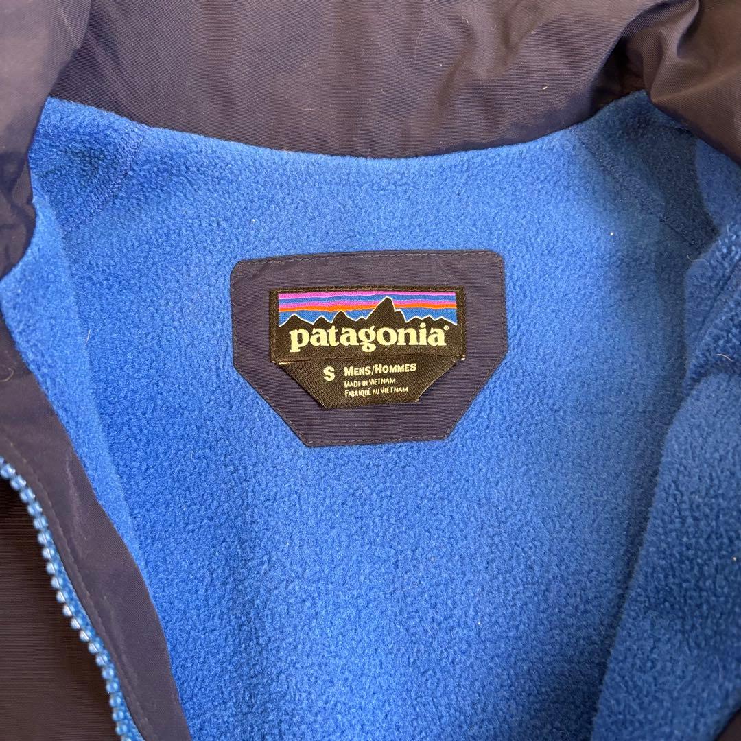 な*の様 パタゴニア　シェルドシンチラジャケット　Sサイズ ネイビー