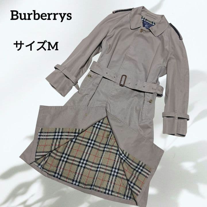 ✨Burberry's メンズ ステンカラーコート Mベージュ