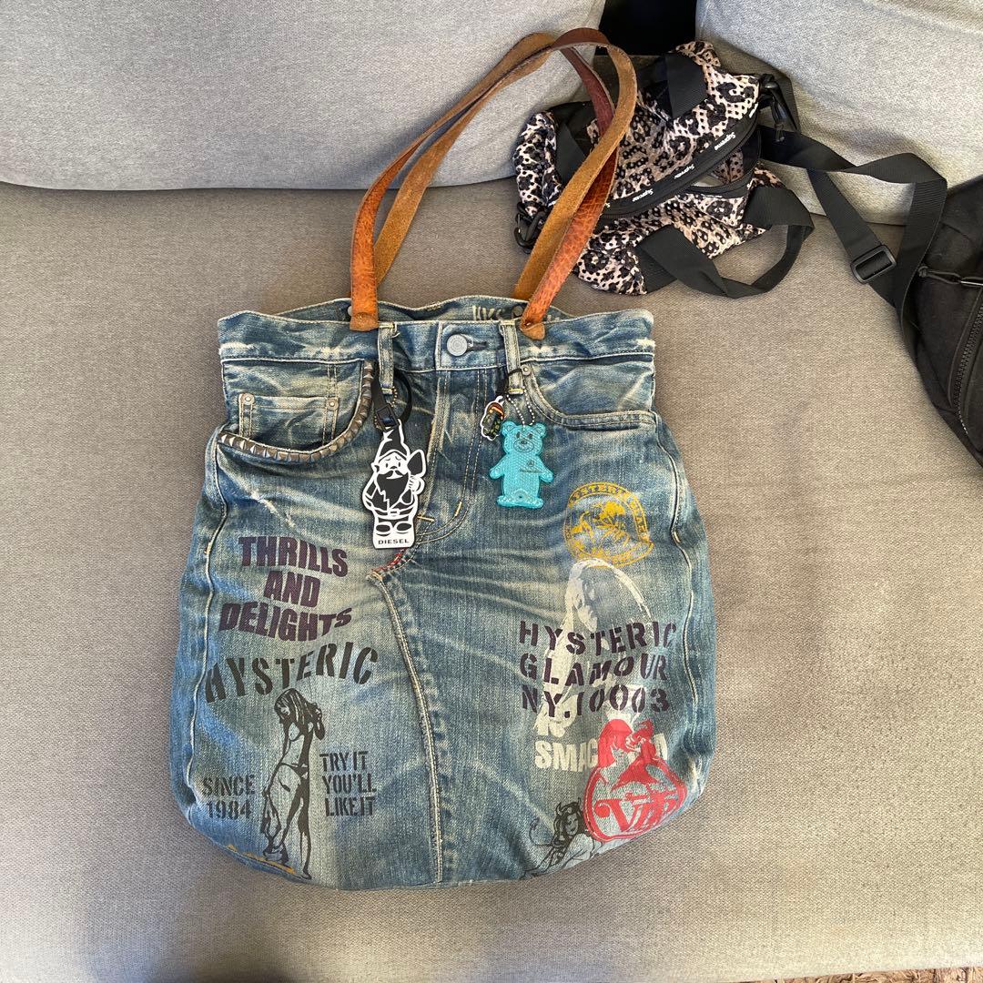 デニムトートバッグ HYSTERIC GLAMOUR