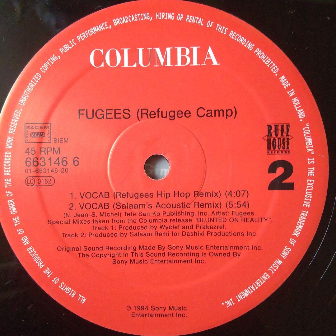 フージーズ　アナログ盤