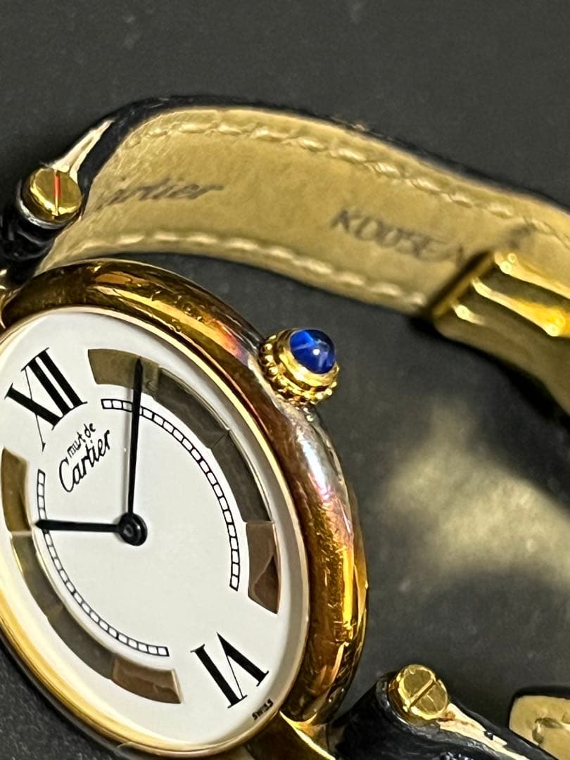 Cartier カルティエ マストヴァンドーム LM 腕時計