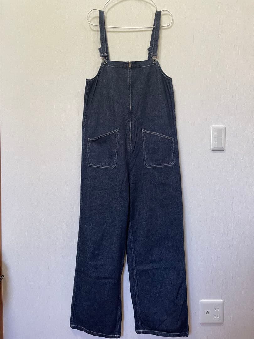 JOHNBULL ダークデニム サロペット