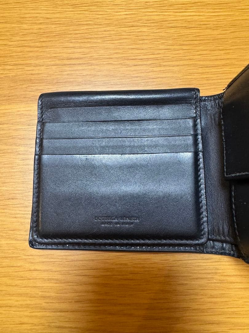 Bottega Veneta 二つ折り財布 ブラック