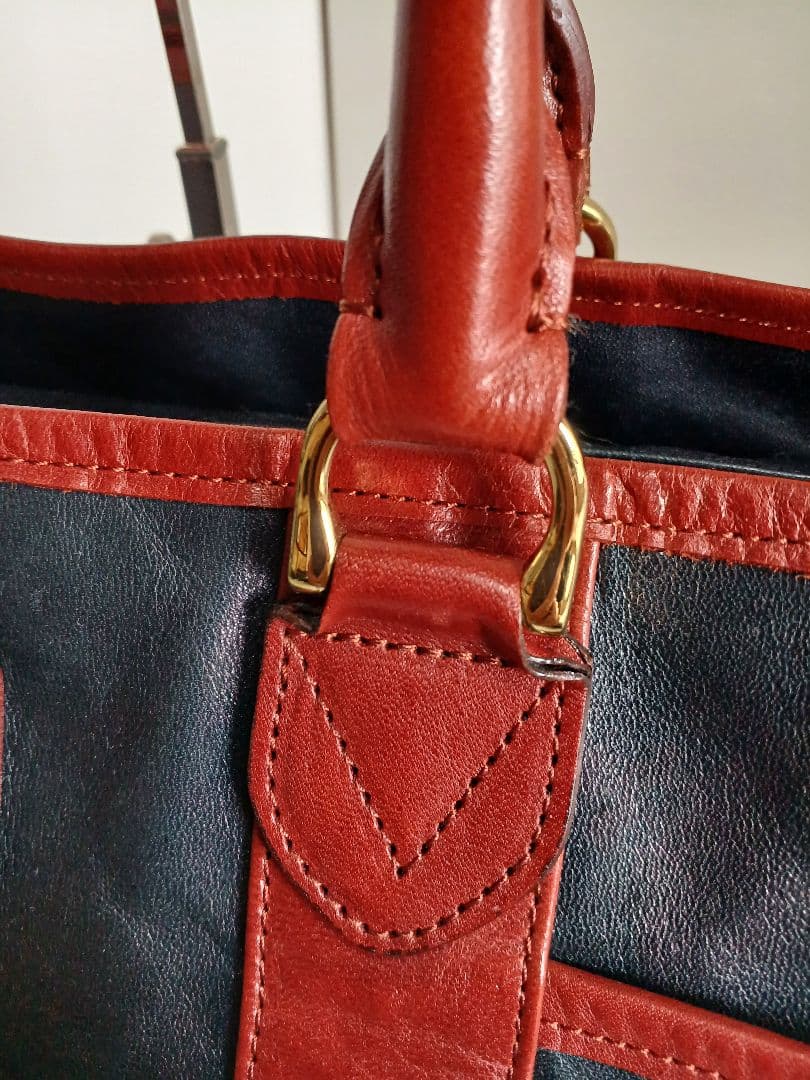 美品 ウォームスクラフツマニュファクチャー トートバック