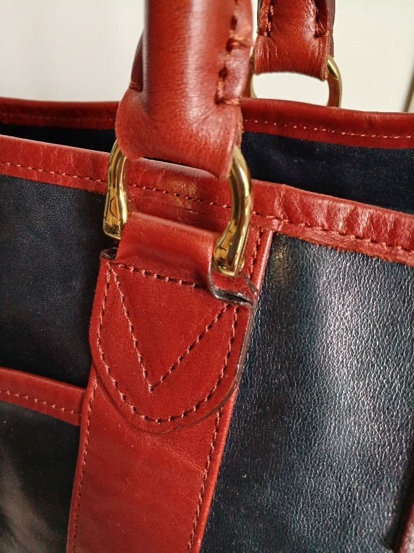 美品 ウォームスクラフツマニュファクチャー トートバック