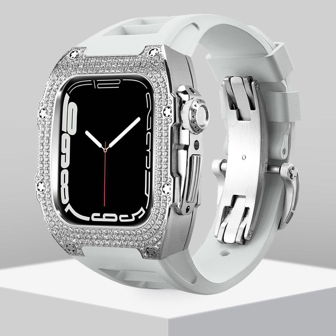 アップルウォッチ ケース ゴールデンコンセプト /キュービックジルコニア