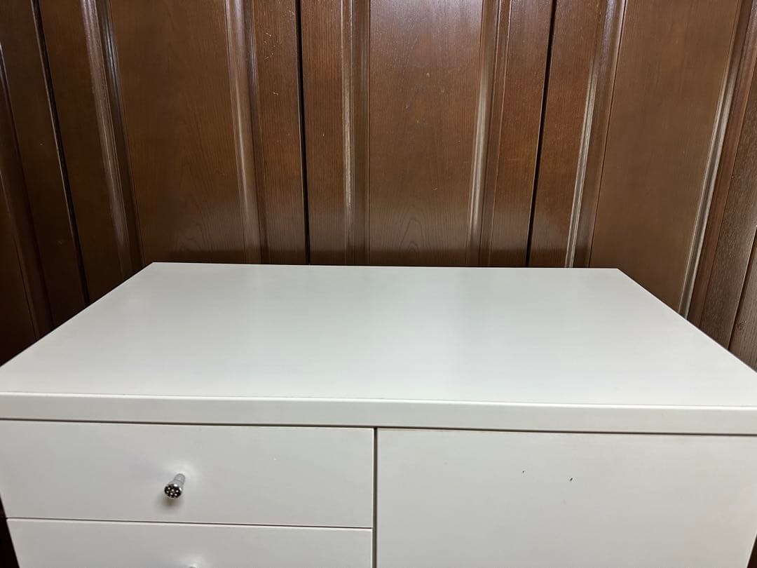 ホワイトチェスト 引き出し付き　タンス　直接引取り可能