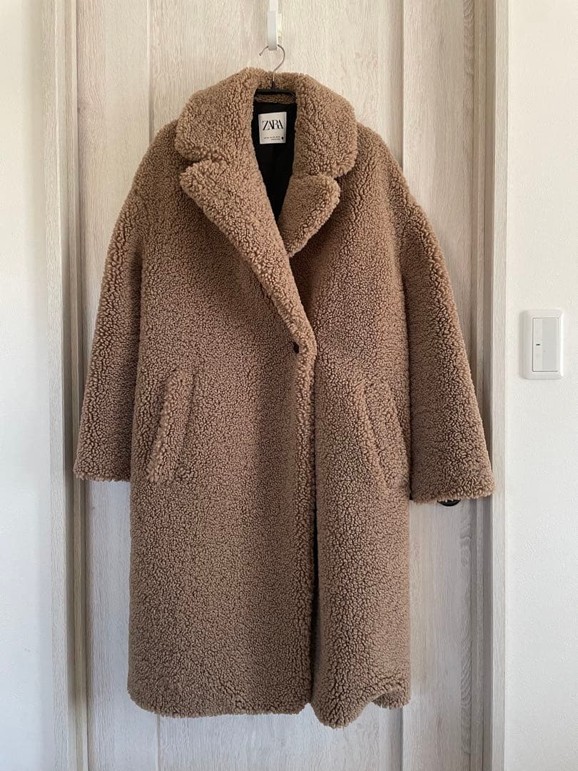 ZARA テディベアコート　XS