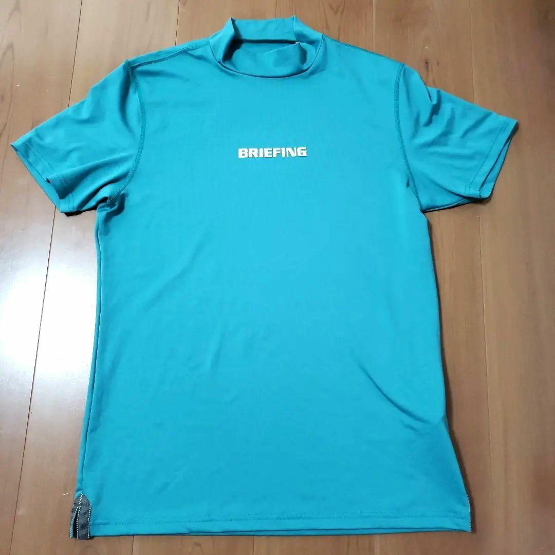 BRIEFING ターコイズ Mサイズ シャツ