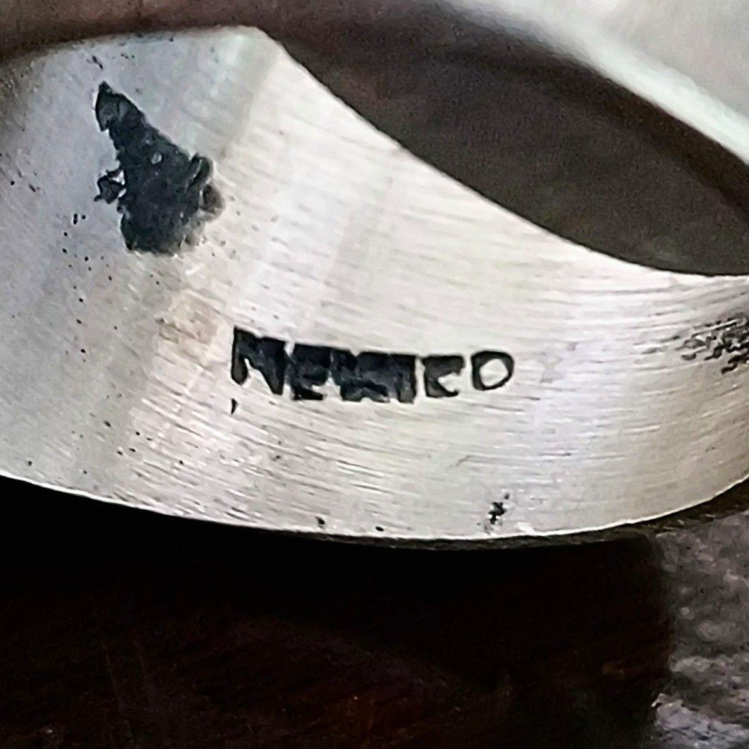 MEXICO スパイラル 渦巻 シグネットリング シルバー925 ナバホ ホピ