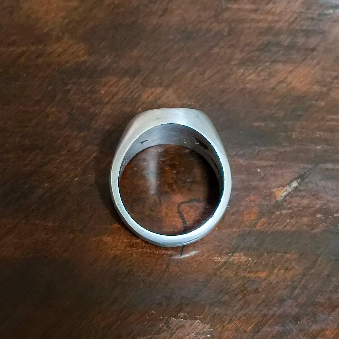 MEXICO スパイラル 渦巻 シグネットリング シルバー925 ナバホ ホピ