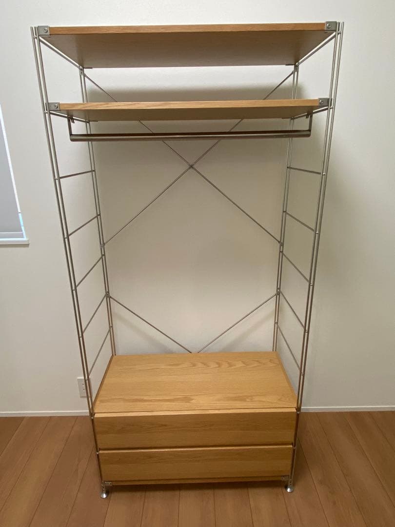 【ymdaniel】　無印良品　ステンレスユニットシェルフ