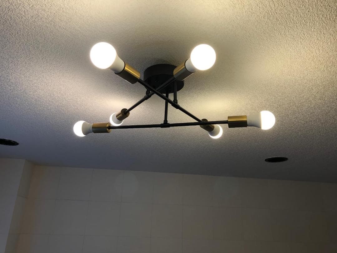 ☆6灯 シャンデリア シーリングライト ペンダント　北欧