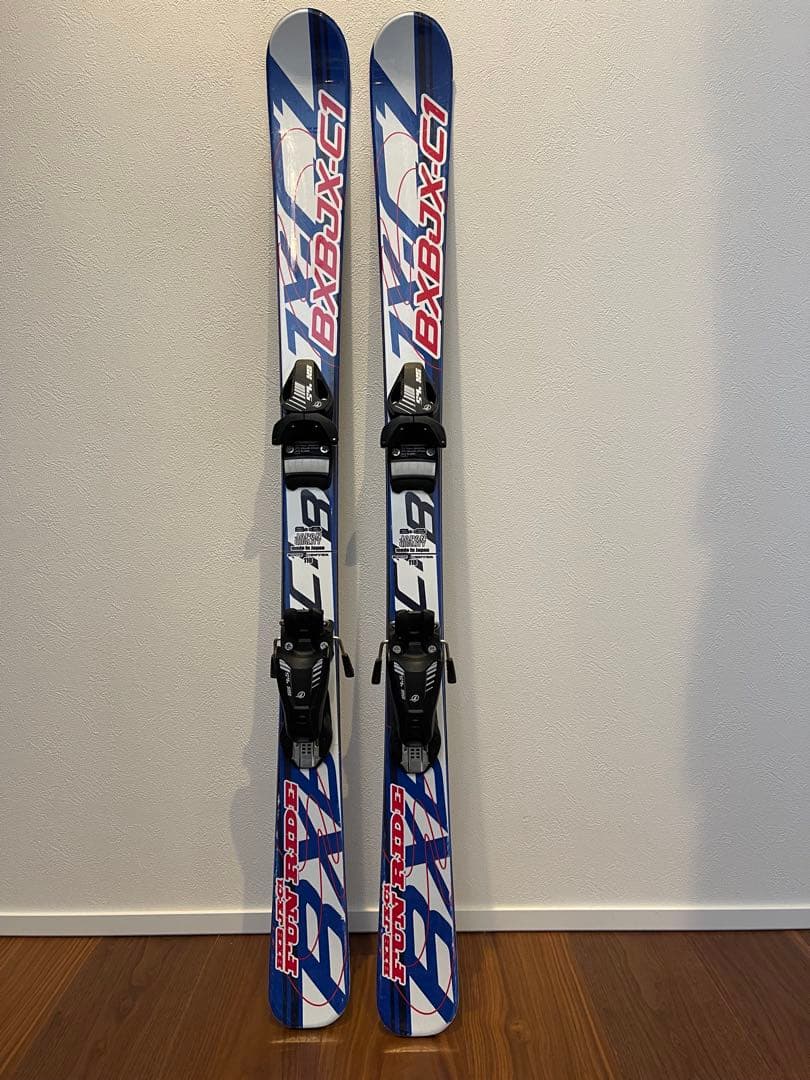 キッズ　スキー板118㎝　ストック ブーツ 3点セット ジュニア スキーセット