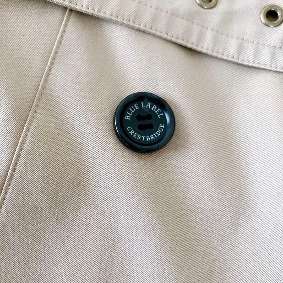 ブルーレーベルクレストブリッジ ライナー付トレンチコート 38 ベージュ