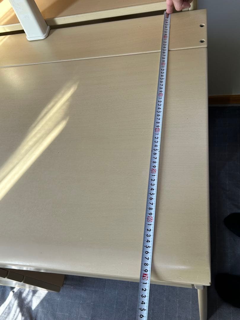 引取希望 子供用学習机 3点セット (同じセット有り) 照明付き くろがね