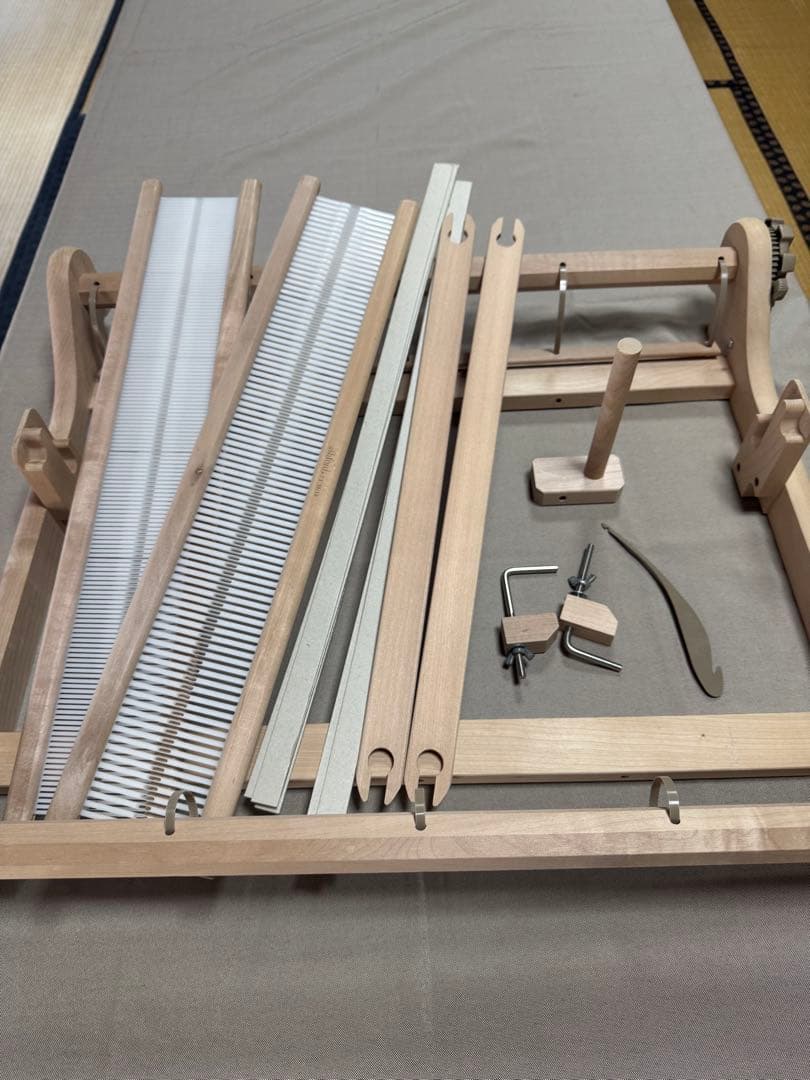 アシュフォード　リジッドへドル60cm 卓上手織り機