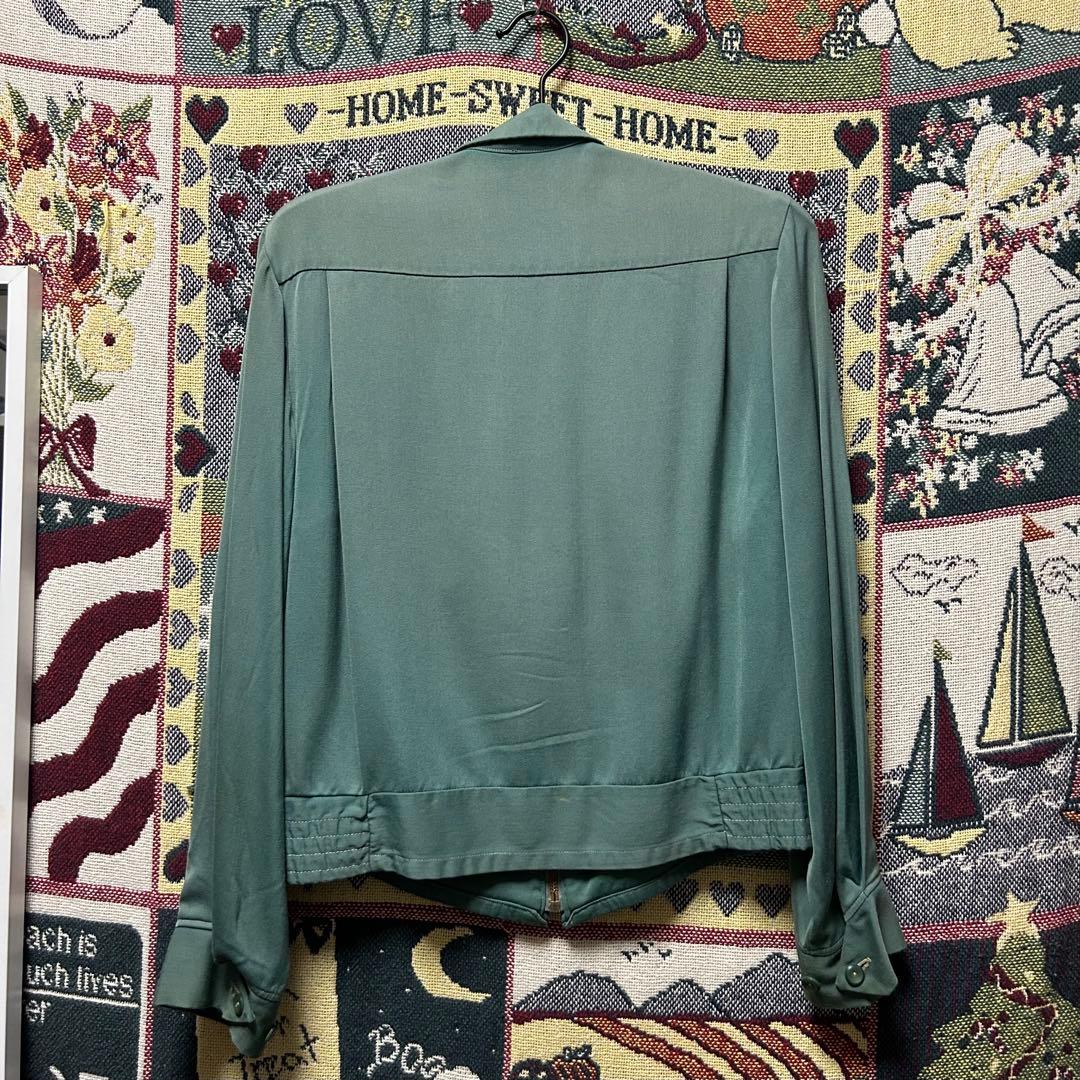 ほ*る様 50s レーヨンギャバジャッケットPenneys