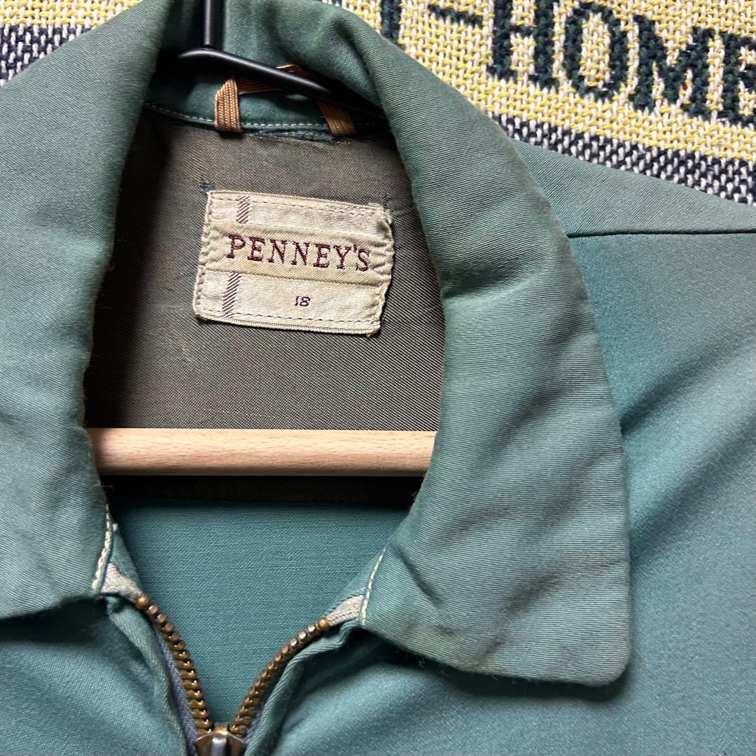 ほ*る様 50s レーヨンギャバジャッケットPenneys