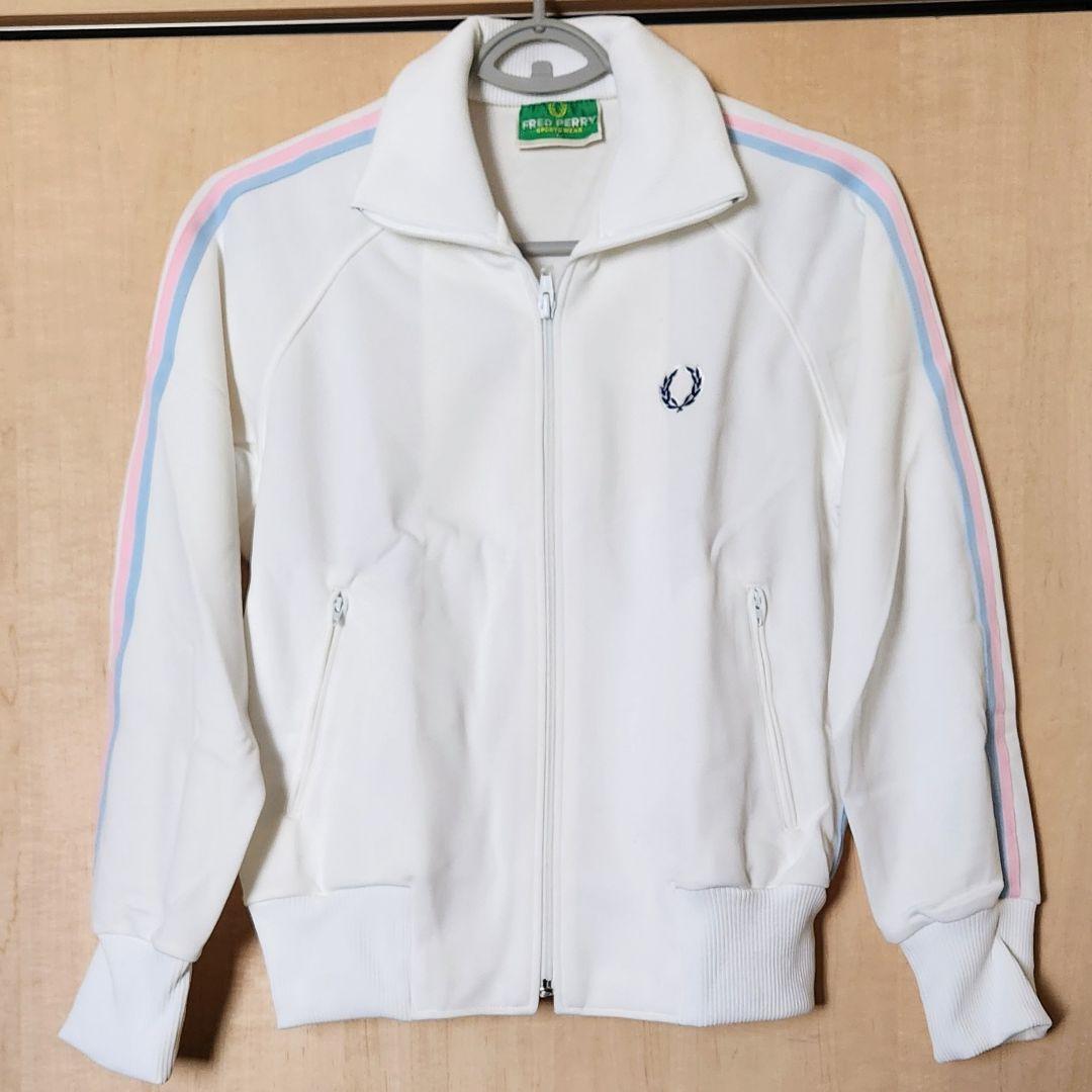 激レア！フレッドペリー レディース ジャージＬ (実質Ｓ～Ｍ) デッドストック