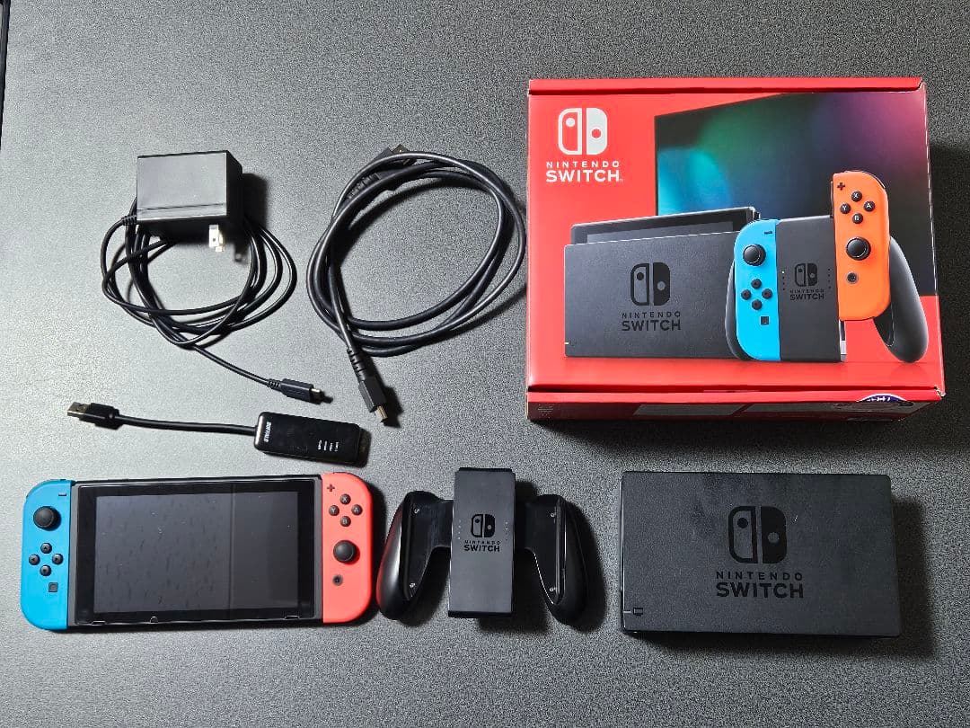 Nintendo Switch 本体 周辺機器 箱あり