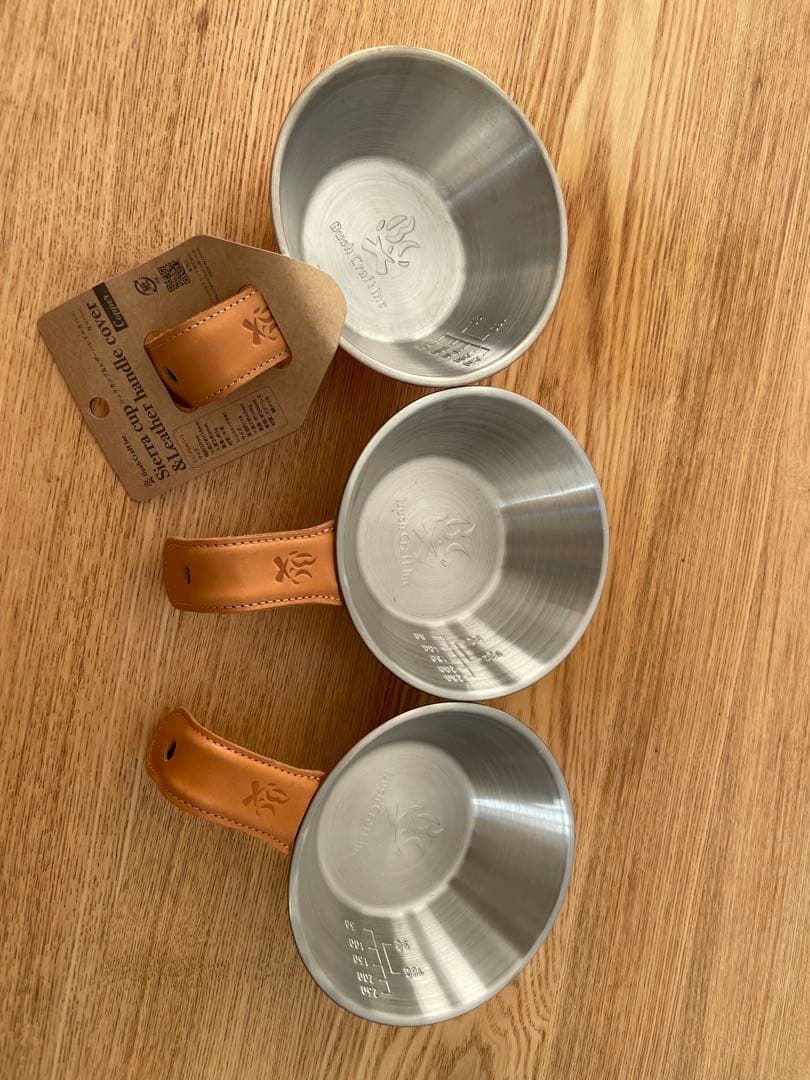 「お得セット」Bush Craft Inc. 本革カバーシェラ